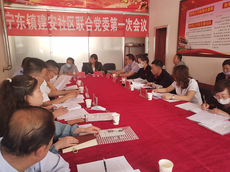 五、（一）党建联建、融合发展 --2020年5月，公司党支部与宁东建安社区等17家党组织组成党建联建单位.jpg