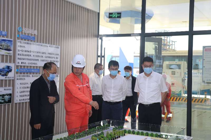 中石化销售股份有限公司领导来公司考察调研