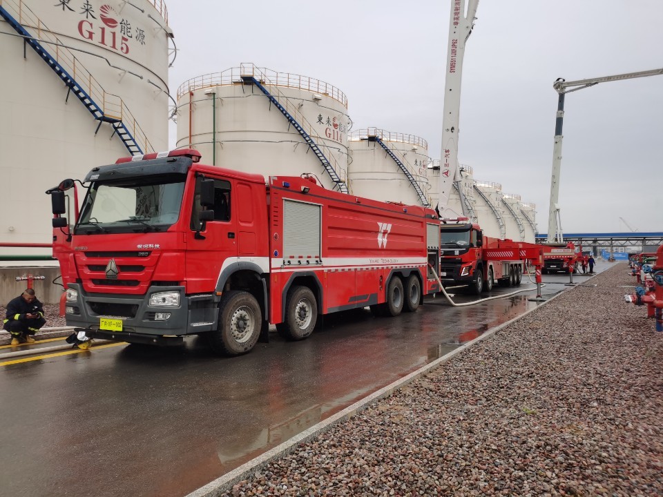 宝廷新能源参加宁东能源化工基地2021年综合应急演练