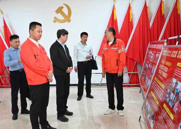 自治区总工会领导一行莅临bv1946伟德官网调研党建、工会工作情况