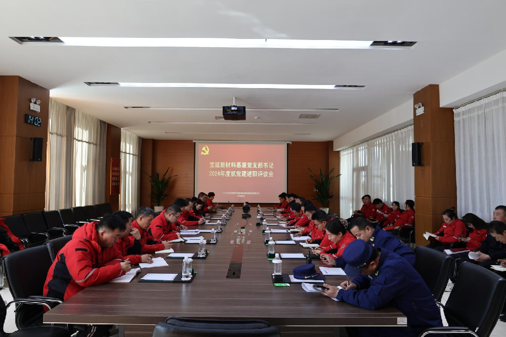 2024年度bv1946伟德官网党支部书记 抓基层党建工作述职评议会